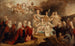 Louis XV:n kihlaustaruinen Espanjan prinsessa Marie-Anne-Victoire d'Espagnen kanssa, 1722 - Nicolas de Largillière — näkymä teoksesta