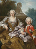 Madame Bertin et son fils Balthazar Bruno - Nicolas de Largillière — näkymä teoksesta