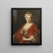 Portrait de Marguerite Élisabeth De Largillière 1701-1756 La fille de l'artiste - Nicolas de Largillière — kehystetty taideteos seinällä