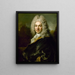 Portrait of Pierre Cadeau de Mongazon - Nicolas de Largillière — kehystetty taideteos seinällä