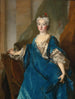 Portrait de la baronne de Besenval - Nicolas de Largillière — näkymä teoksesta