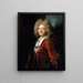 Portrait d'un homme - Nicolas de Largillière — kehystetty taideteos seinällä
