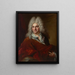 Portrait d'un gentleman - Nicolas de Largillière — kehystetty taideteos seinällä