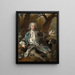 Portrait d'un gentleman en costume de chasse - Nicolas de Largillière — kehystetty taideteos seinällä