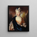 Portrait présumé de Madame la duchesse de Beaufort - Nicolas de Largillière — kehystetty taideteos seinällä