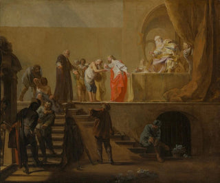 La parabole des ouvriers de la onzième heure - Nicolaus Knüpfer — näkymä teoksesta