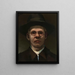 Autoportrait - Nikolai Kummits — kehystetty taideteos seinällä