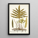 Polypodium phymatodes - Nikolaus Joseph Freiherr von Jacquin — kehystetty taideteos seinällä