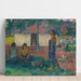 Maalauksen jäljennös No te aha oe riri (Pourquoi es-tu en colère) - Paul Gauguin