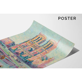 Notre-Dame de Paris - Maximilien Luce | Reproduction Tableau Décoration murale affiche copie