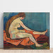 Maalauksen jäljennös Nu Assis de Profil - Suzanne Valadon