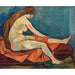 Maalauksen jäljennös Nu Assis de Profil - Suzanne Valadon