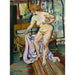 Maalauksen jäljennös Nu à la Draperie - Suzanne Valadon