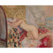 Maalauksen jäljennös Nu maalaus makuuhuoneen vieressä (Marinette) - Henri Lebasque