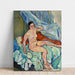 Maalauksen jäljennös Nuori istuu sängyn reunalla - Suzanne Valadon