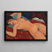 Maalauksen jäljennös Nu couché - Amedeo Modigliani