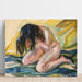 Maalauksen jäljennös Nu en pleurs - Edvard Munch