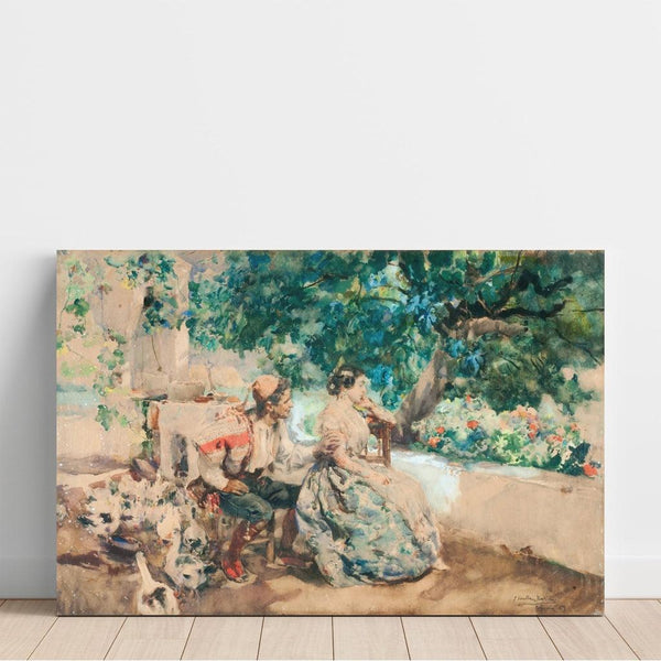 Maalauksen jäljennös Nuage d'été - Joaquín Sorolla
