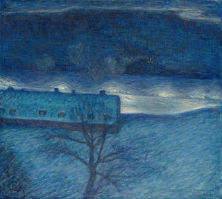 Nuit d'Hiver sur le Quai - Eugène Jansson