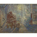Maalauksen jäljennös Yömaalaus (Milletin mukaan) - Vincent van Gogh