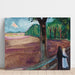Maalauksen jäljennös Kesäyön uni - Edvard Munch