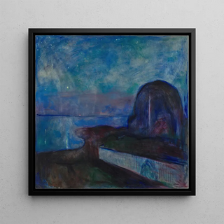 Nuit étoilée - Edvard Munch