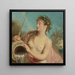 Nymphe de Fontaine - Jean-Antoine Watteau — kehystetty taideteos seinällä