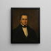 Joseph H. Mather - Obadiah Dickinson — kehystetty taideteos seinällä