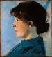 Oda Krohg - Christian Krohg — näkymä teoksesta