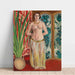 Maalauksen jäljennös Odalisque-maalaus, kädet selän takana - Henri Matisse