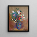 Bouquet de fleurs - Odilon Redon — kehystetty taideteos seinällä