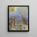Bouddha - Odilon Redon — kehystetty taideteos seinällä