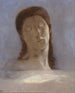 Silmät kiinni - Odilon Redon — näkymä teoksesta
