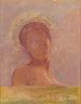 Silmät kiinni (tapauskonflikti) - Odilon Redon — näkymä teoksesta