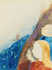 Contemplation - Odilon Redon — näkymä teoksesta