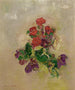 Fleurs sans vase - Odilon Redon — näkymä teoksesta