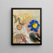 Flore sous marine - Odilon Redon — kehystetty taideteos seinällä