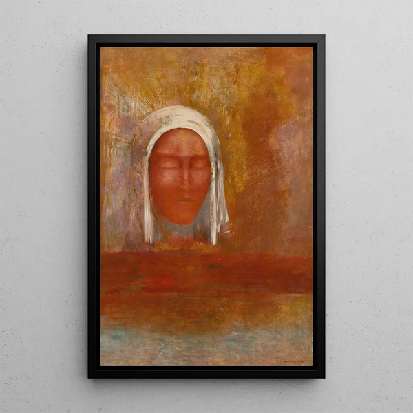 Aamun Neitsyt - Odilon Redon — kehystetty taideteos seinällä