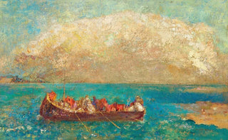 Odilon Redon - La barque aux mes inanimes.webp