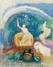 Le Monstre vert - Odilon Redon — näkymä teoksesta