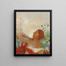 L'enfant prédestiné Ophélie - Odilon Redon — kehystetty taideteos seinällä