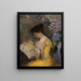 Madame Arthur Fontaine Marie Escudier née en 1865 - Odilon Redon — kehystetty taideteos seinällä