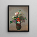 Pivoine, geranium ja syreeni - Odilon Redon — kehystetty taideteos seinällä