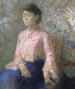 Portrait of Miss Jeanne Chane - Odilon Redon — näkymä teoksesta