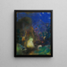Roger et Angélique - Odilon Redon — kehystetty taideteos seinällä