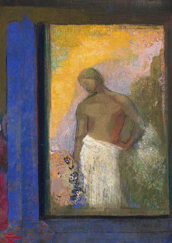 Saint Jean - Odilon Redon — kehystetty taideteos seinällä