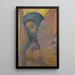 Sphinx - Odilon Redon — kehystetty taideteos seinällä