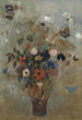 Nature morte avec fleurs - Odilon Redon — näkymä teoksesta