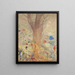 Le Bouddha - Odilon Redon — kehystetty taideteos seinällä