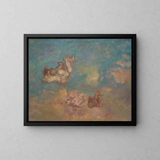 Le Char d'Apollon - Odilon Redon — kehystetty taideteos seinällä